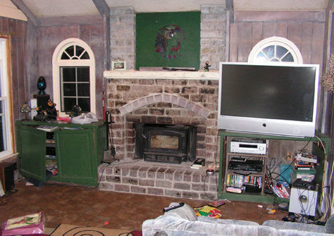 Family Room Cabinet needs to be replaced