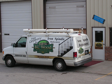 find a stair contractor at KC Wood
