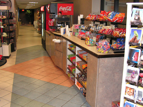 Candy Counter at Carwash Overland Park Kansas