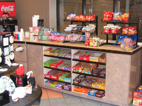 Candy Counter and Casework Cabinet