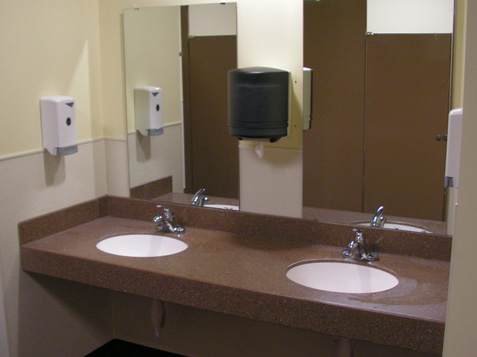 Vanity Top - Retail Commercial Bathroom