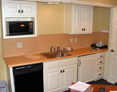 Kitchen in a closet