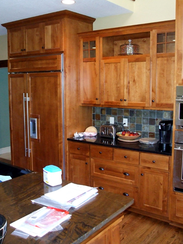 Larger Drawers have 5-piece drawer fronts