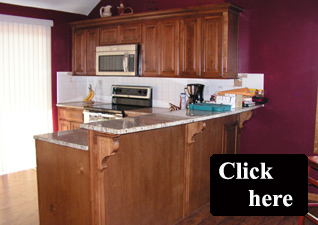 Updated Custom Kitchen Cabinets - Kansas City