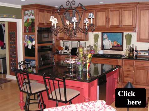 Kitchen Island Mission Hills Kansas