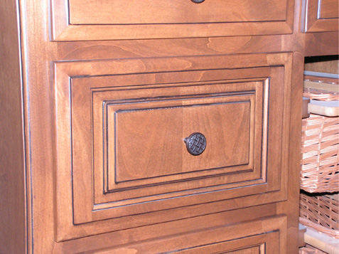 5 piece drawer front alder