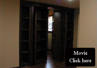 Moveable Swinging Bookcase Secret Room