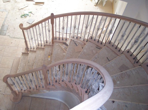 Iron Baluster Installation