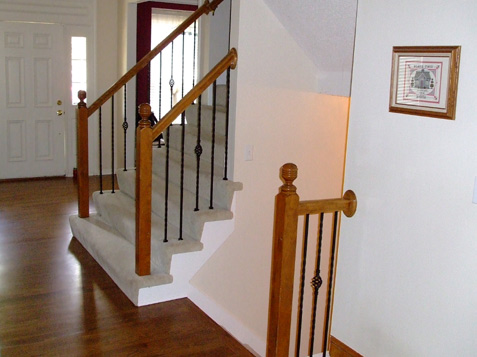 Spindles changed from Wood