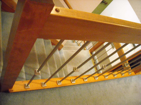 Iron Spindles Replaced - Contemporary