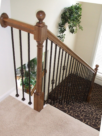 Because Iron Spindles can have many different styles of spindles to make up a pattern - this is an update to your home that can reflect your own personal taste