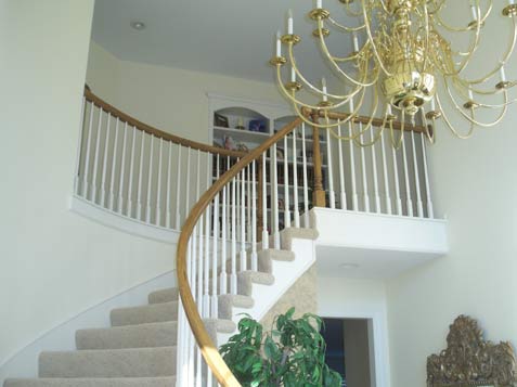 spiral staircase outdated