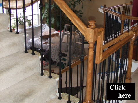 Iron Spindle replaced Wood Spindles