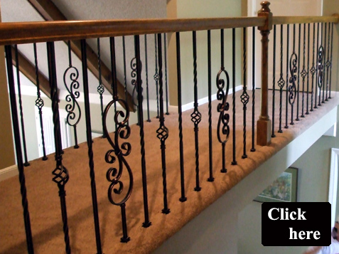 Oil Rubbed Copper Iron Spindles
