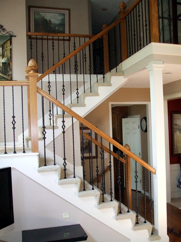 Hammered Iron Spindles