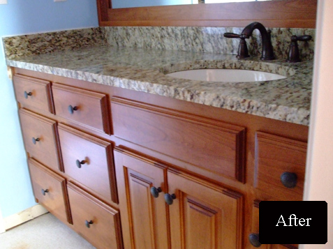 Vanity - Alder Wood 