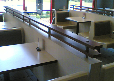 PLAM Architectural Slats with Standoffs