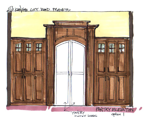 Rendering of Kitchen