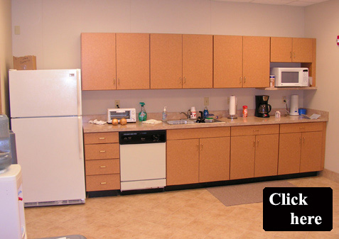 Casework for Kitchenette for Breakroom