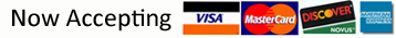 accepts MC Visa Discover Am Ex for Iron Spindles