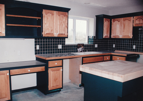 Birch Custom Kitchen Cabinets