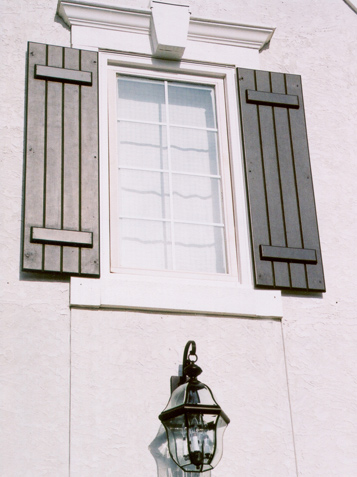 V Grooved Shutters