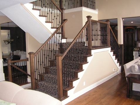Staircase - Beautiful New Staircase - KC Wood