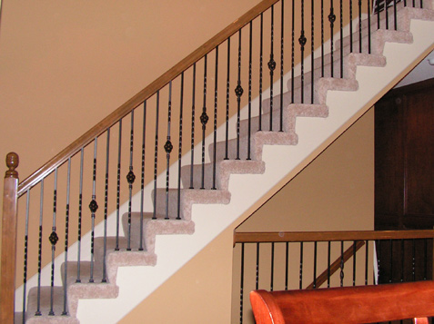 Wrot Iron Spindles are one of the few inexpensive updates for a home that increase its' sellability in today's market