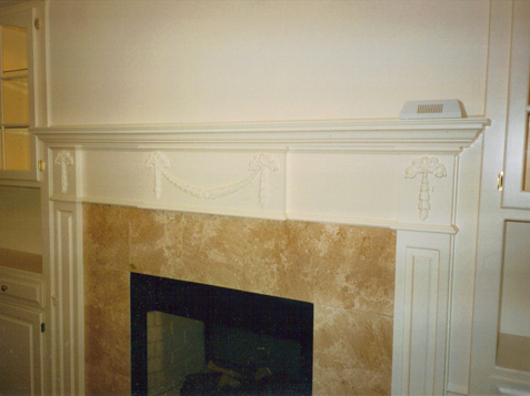 Mantle with Appliques